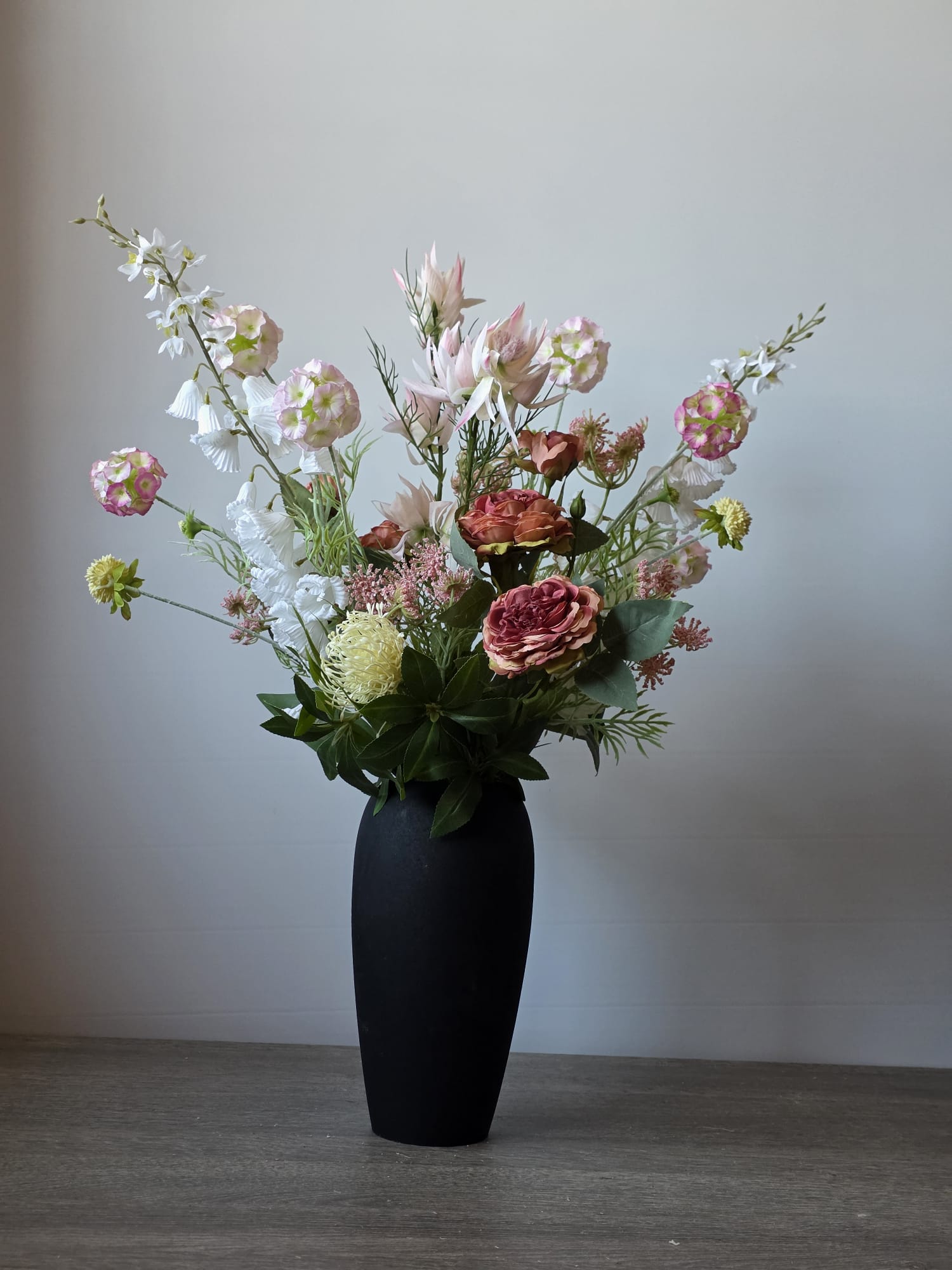 Boeket pink velvet - Fleurig en Mooi