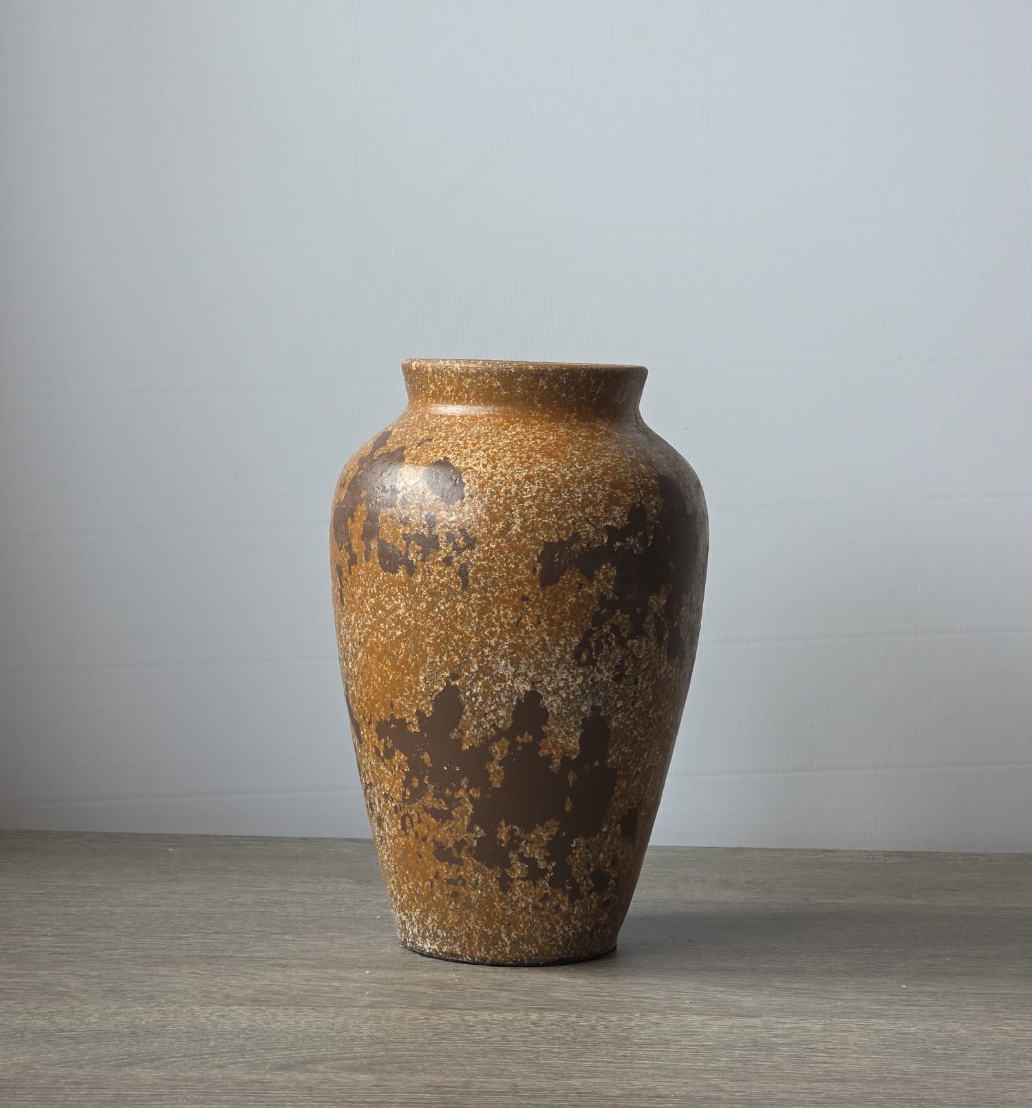 Vaas Landelijk terracotte 26x17cm 2 - Fleurig en Mooi