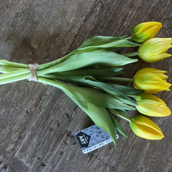 Tulpen boeket geel van Sally original