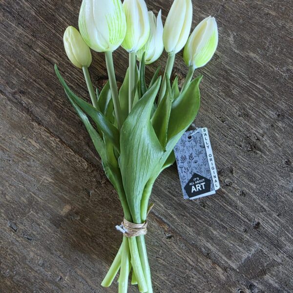 Witte tulpen boeket van Sally Original