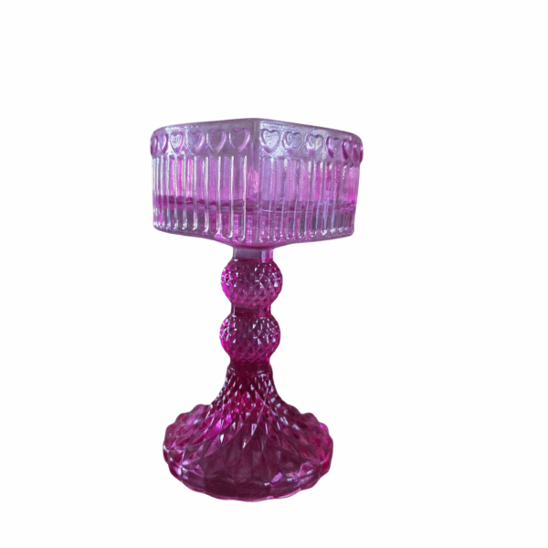 kandelaar roze fuchsia