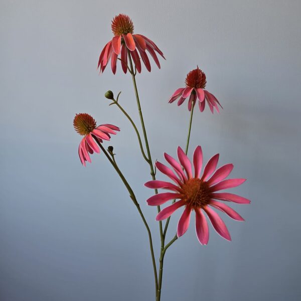 Kunstbloem Echinacea Fuchsia – 76 cm- Countryfield