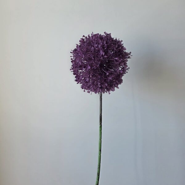 Kunstbloem Allium paars – 72 cm