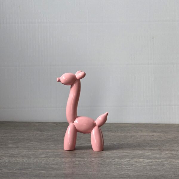 Ballon Langnek roze – kleurrijk decoratiebeeld