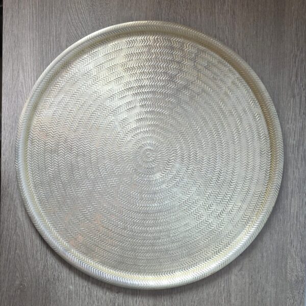 Dienblad Home Society Zilver Ø 51 cm