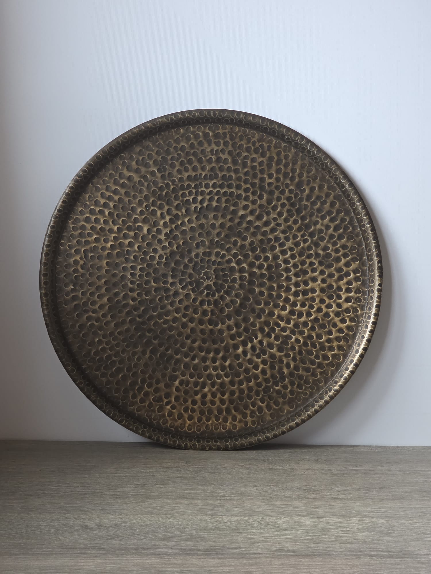 Tray dots 51cm Bronze Home society - Fleurig en Mooi