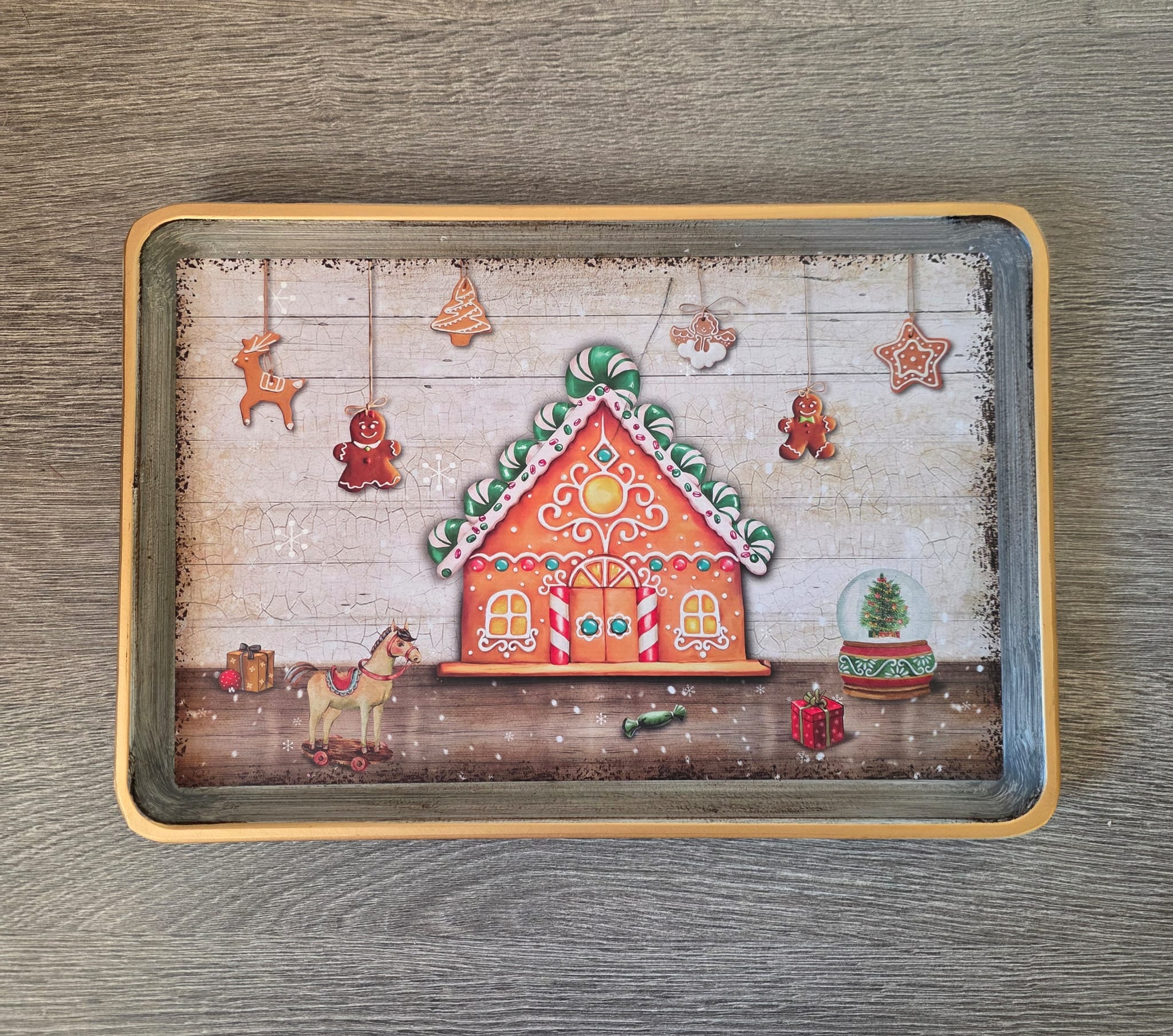Dienblad Kerst 315 x 215cm Clayre Eef - Fleurig en Mooi