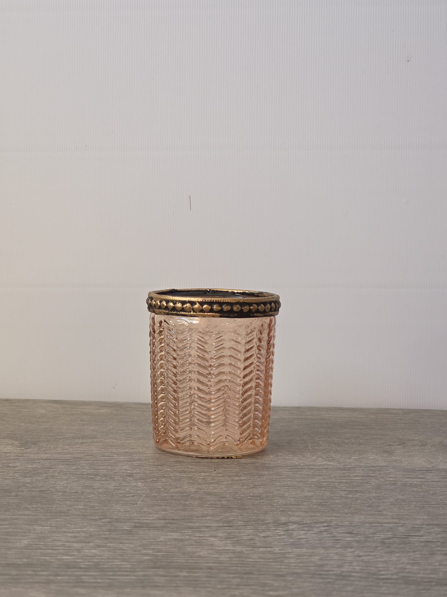 Theelichtglas h65 cm diagonaal 55cm PTMD - Fleurig en Mooi