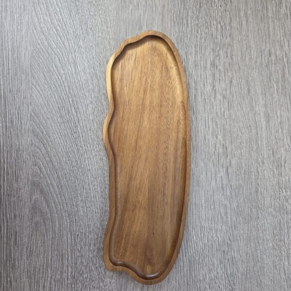 Houten onderzetter bruin – 29 cm – Landelijke woondecoratie